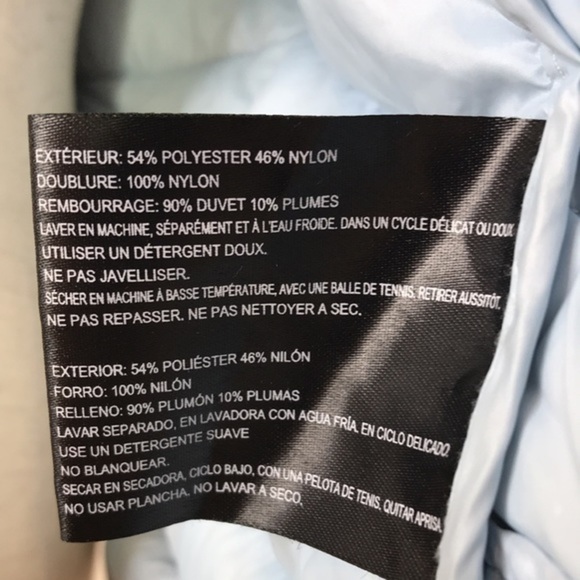 BERNADO Women’s Silver Light Weight Puffer Down Feather  Jacket Sz M - Picture 6 of 8